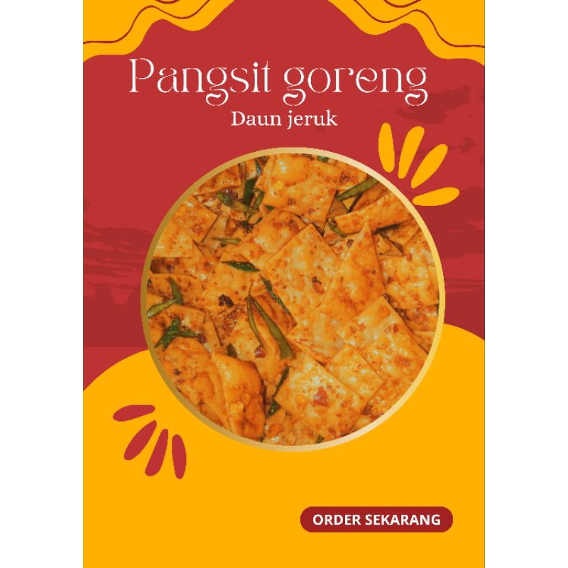 

pangsit goreng daun jeruk 1kg