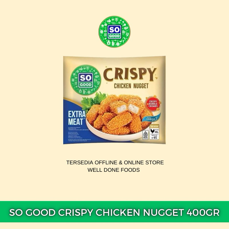 

So Good Crispy Chicken Nugget 400gr