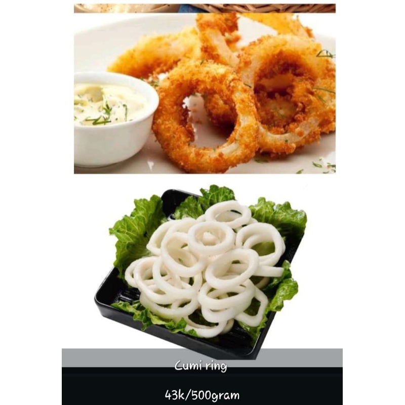 

cumi ring 500gram