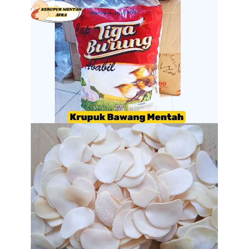 

[500 gr] Kerupuk Bawang Mentah Kiloan