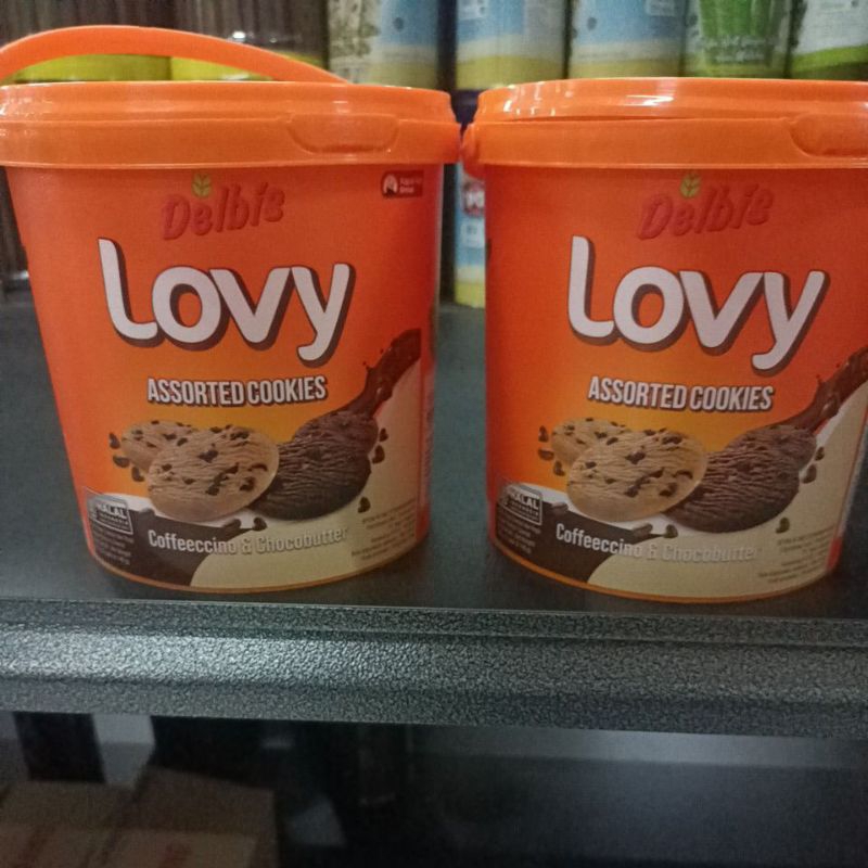 

Delbit Lovy Assorted Cookies Coffeccino & Chocobutter
