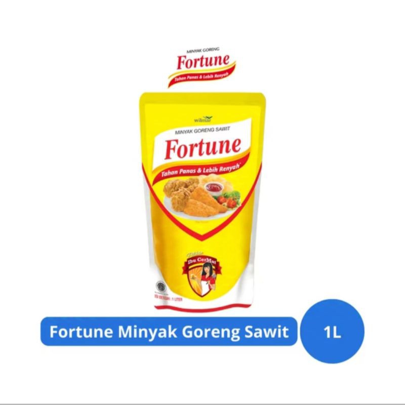 

MINYAK GORENG FORTUNE 1LITER