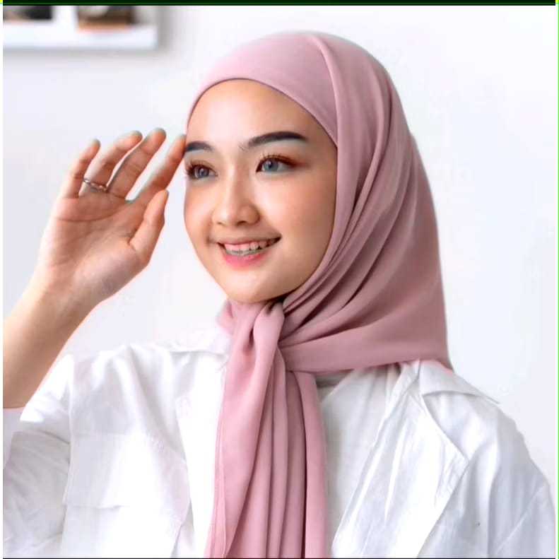 Hijab Segitiga Inner 1 Layer Hijab Instan