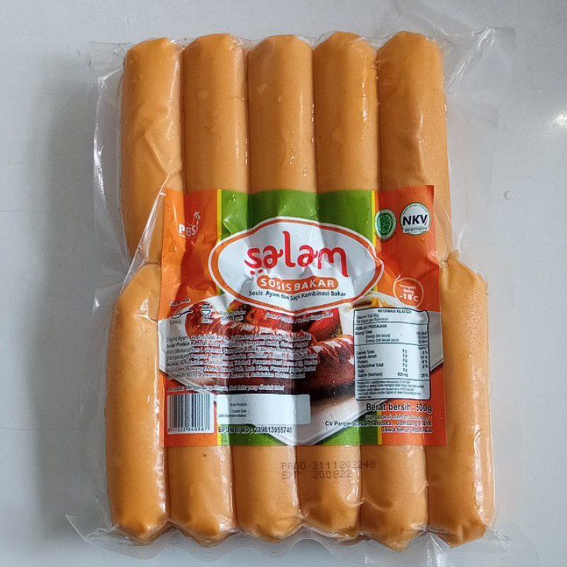 

salam sosis bakar 500gr