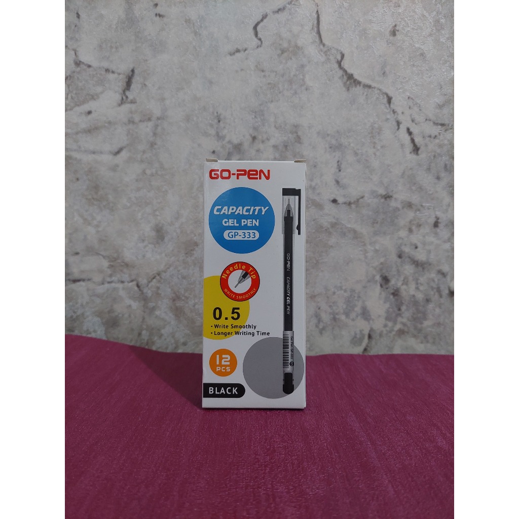 

Go-Pen Gel Pen GP-333 Big Fill Gel 0,5mm