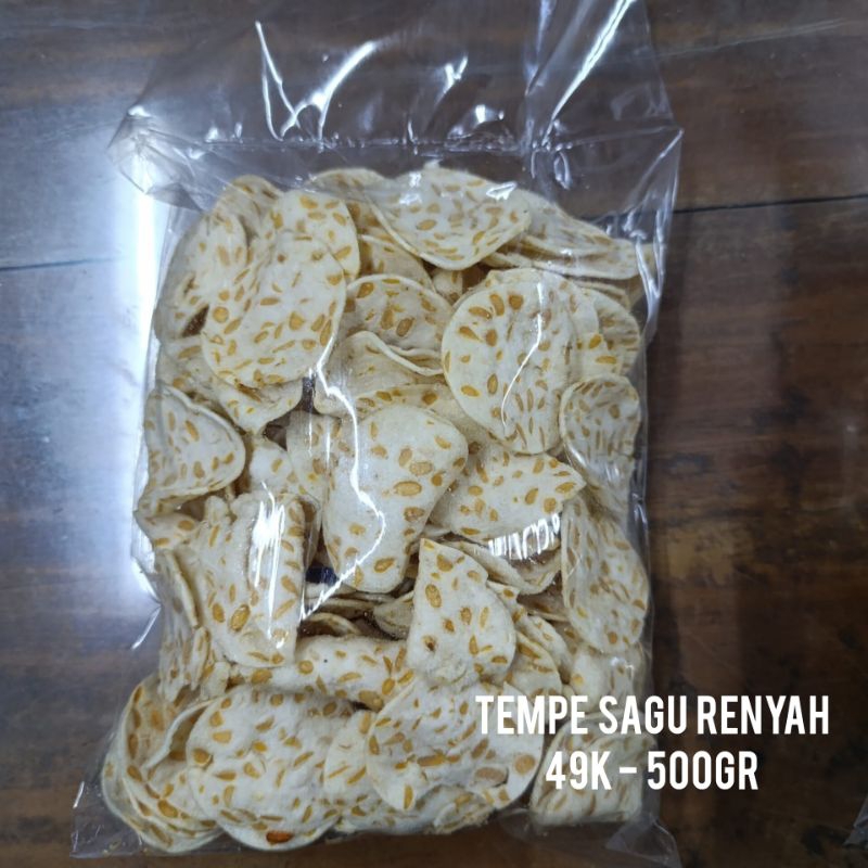 

keripik tempe sagu gurih renyah 500gr