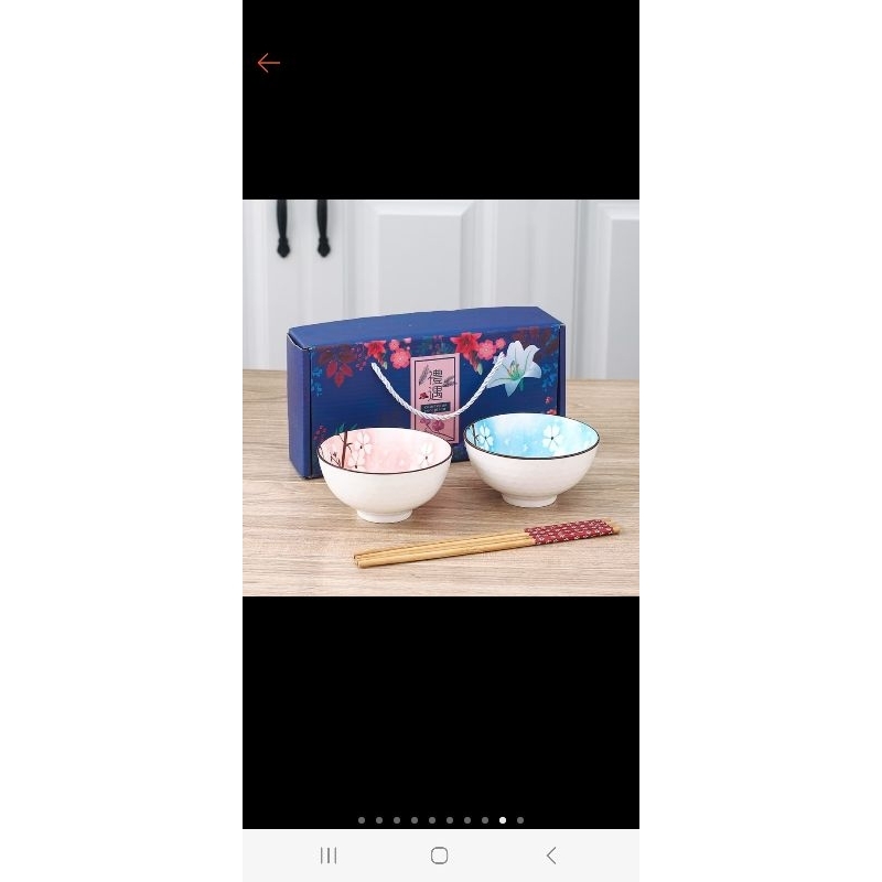 Gift set Mangkuk keramik cantik #bowlset #gift #souvenir