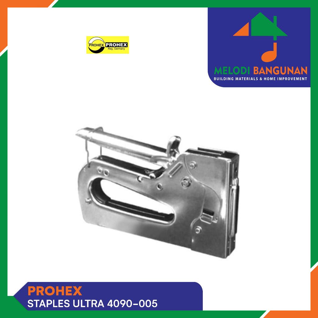 

Prohex - Staple Gun Tacker Ultra + Staples + Stapler + Steples Tembak 4090 005