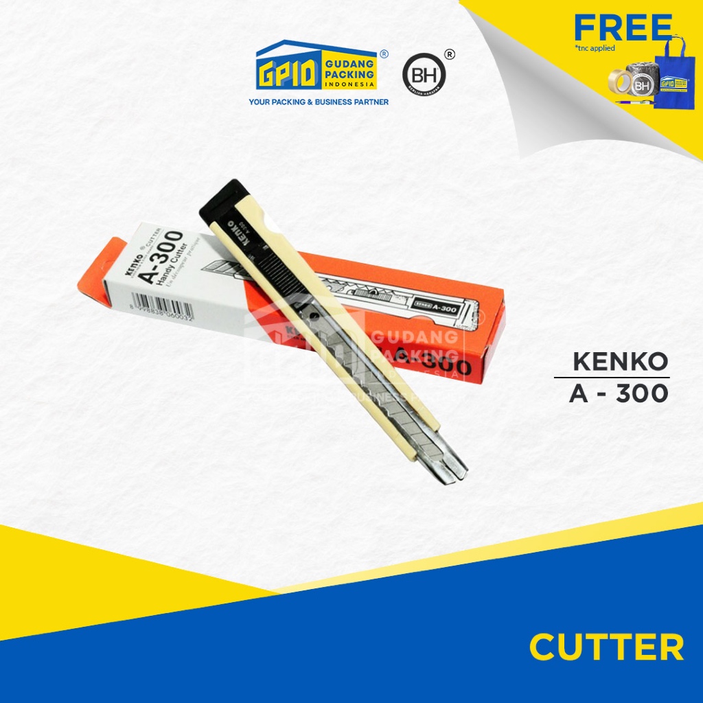 

KENKO - A-300 Handy Pisau Cutter Kecil