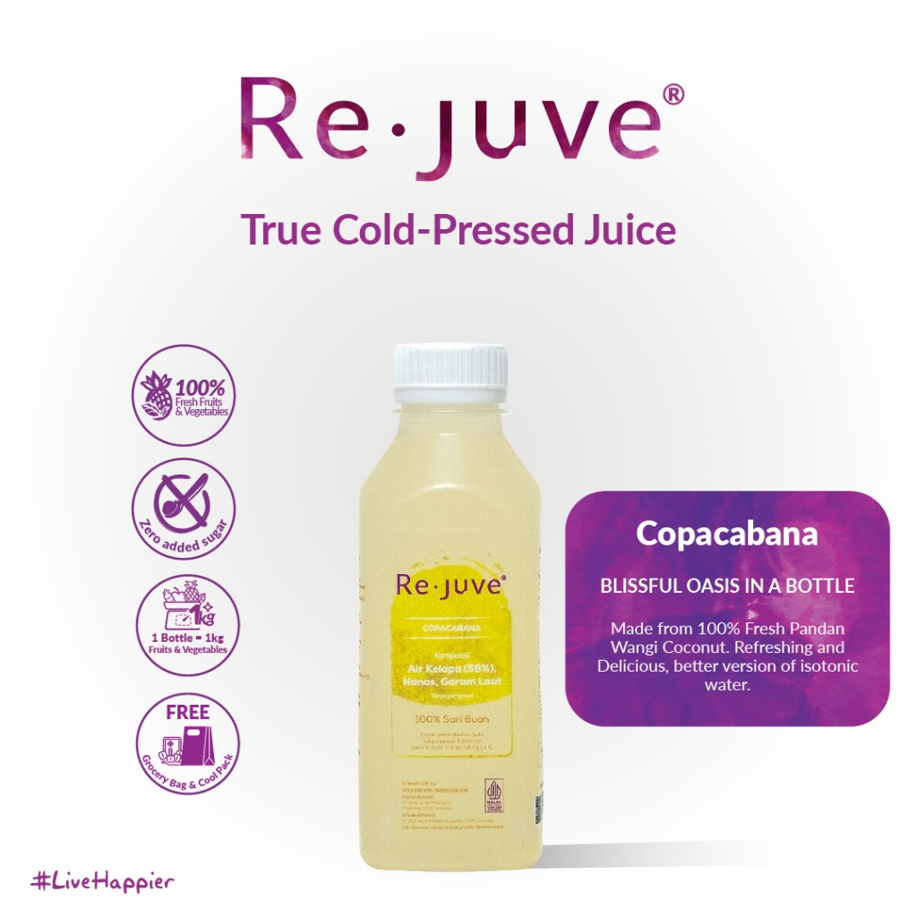 

Re.juve - Copacabana 435 ml (Cold-Pressed Elixirs)