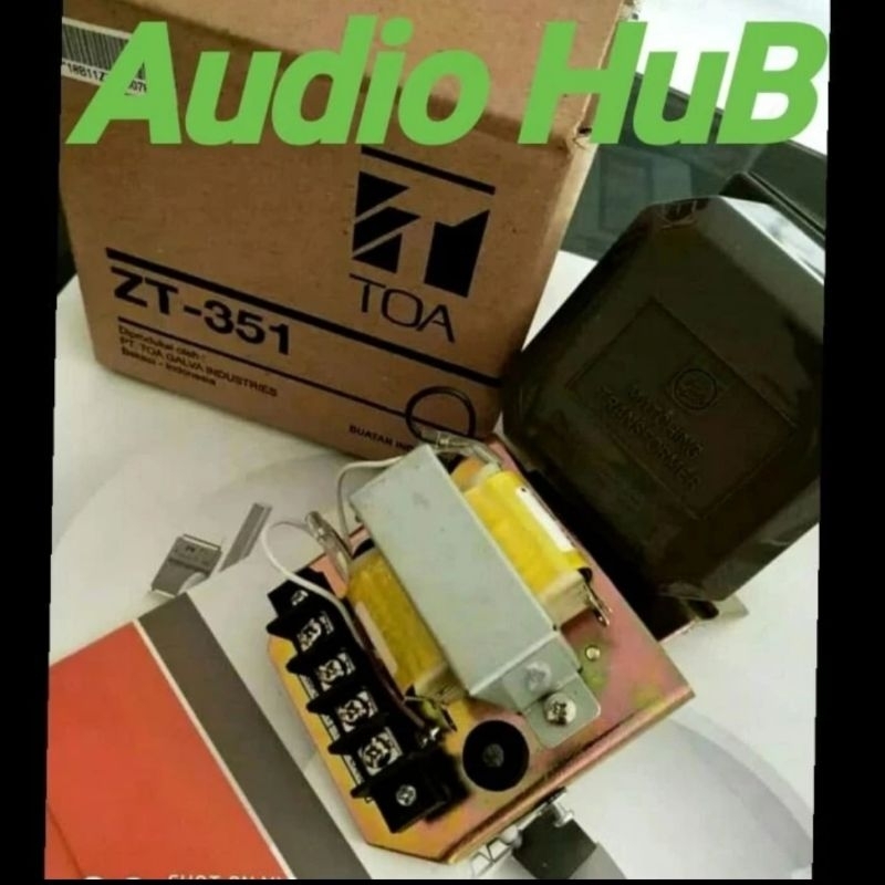Travo TOA ZT351 Trafo Matching Transformer ZT 351 Original Mecing