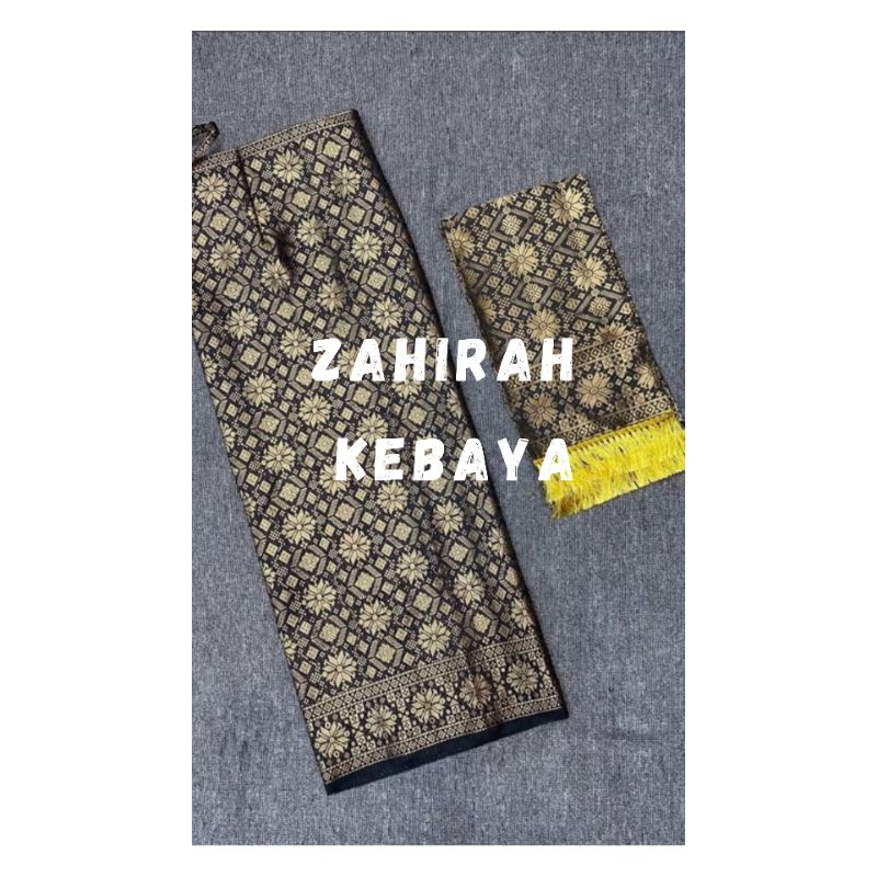 ZAHIRAH KEBAYA/Songket lilit set selendang /songket selendang modern/songket palembang /selendang so
