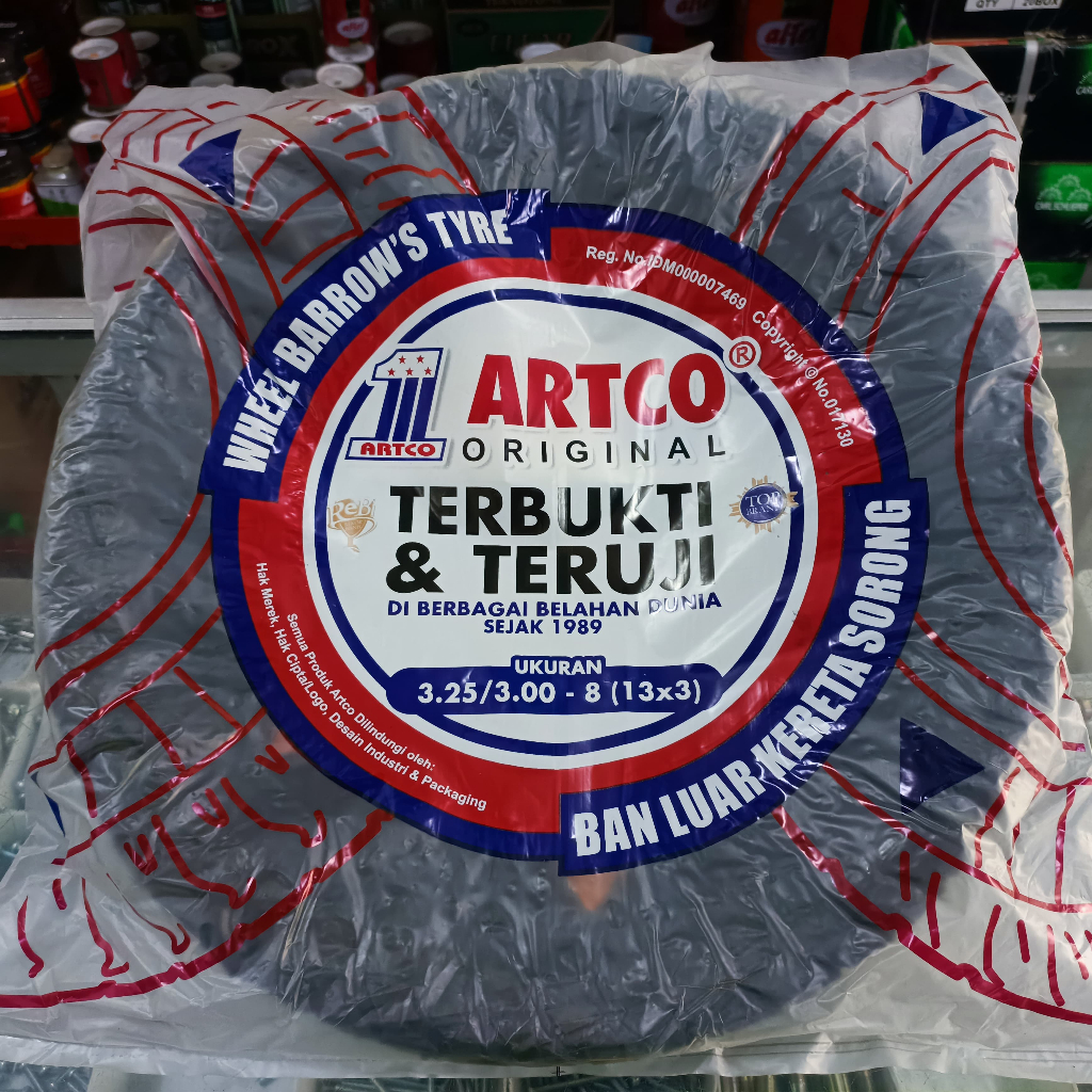 Ban Luar Gerobak Kereta Sorong 13x3 ARTCO ORIGINAL