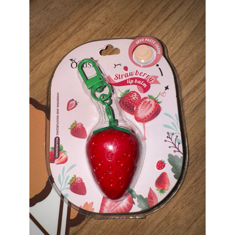 obuse LIP BALM STRAWBERRY: hydrating & moisturize