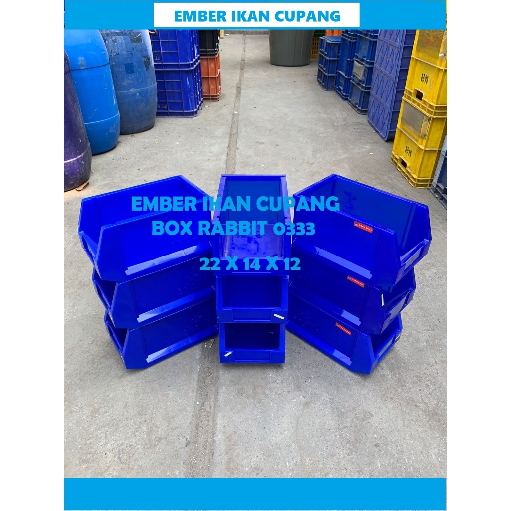 WARNA RANDOM Box sparepart berkualitas Box Bengkel Box plastik Perkakas tipe 0333 berkualitas