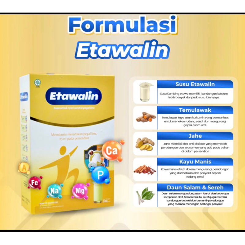 

2 Box New Susu Etawalin Susu Formula Terbaru✅
