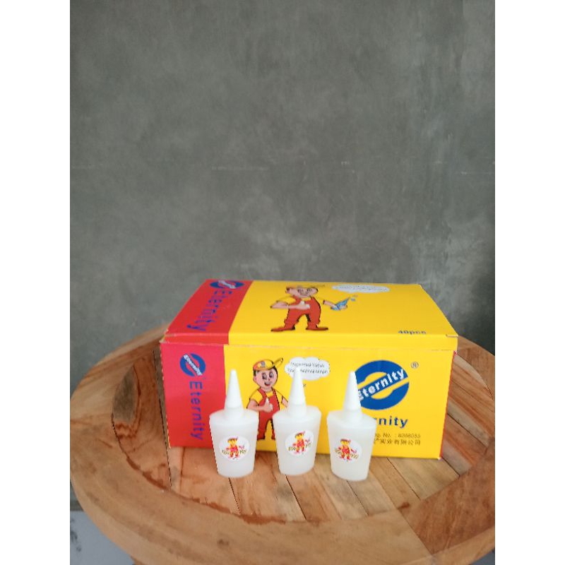 

isi 10 pcs lem eternity gambar topi promo