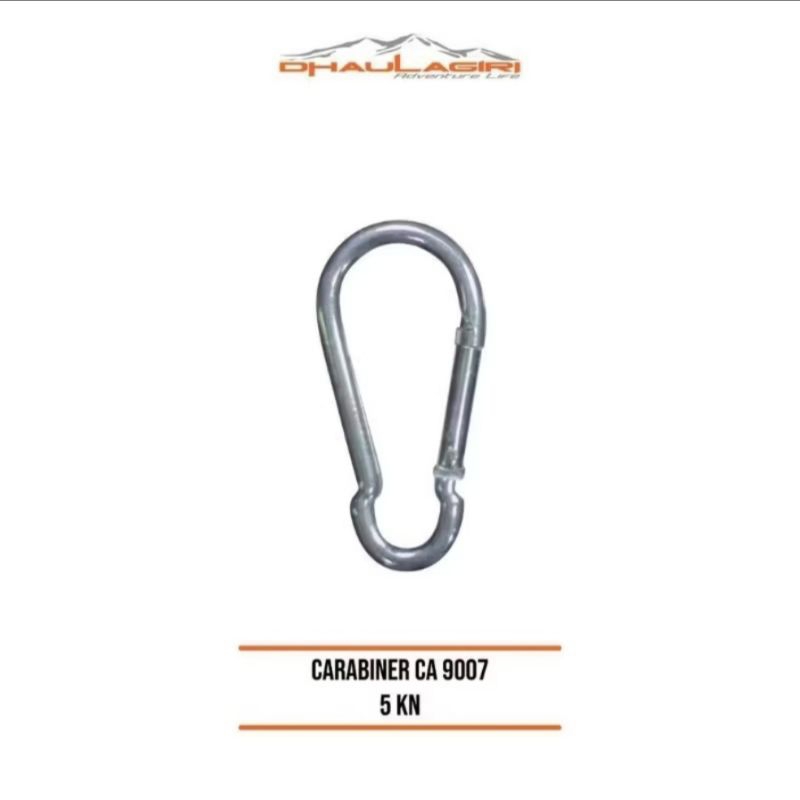 Dhaulagiri carabiner CA 9007 5kn / carabiner untuk hammock