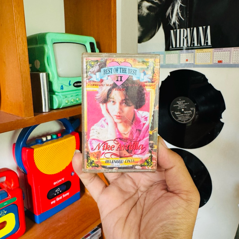 Kaset Pita /Tape Best Of The Best II Nike Ardila Belenggu Cinta Original 100% Berfungsi/Tested