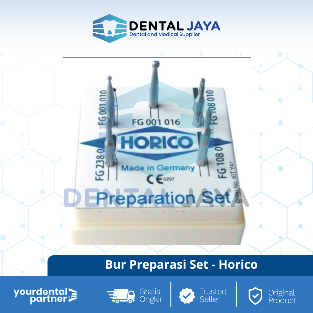Horico Bur Diamond Preparasi Kit | Bur Set