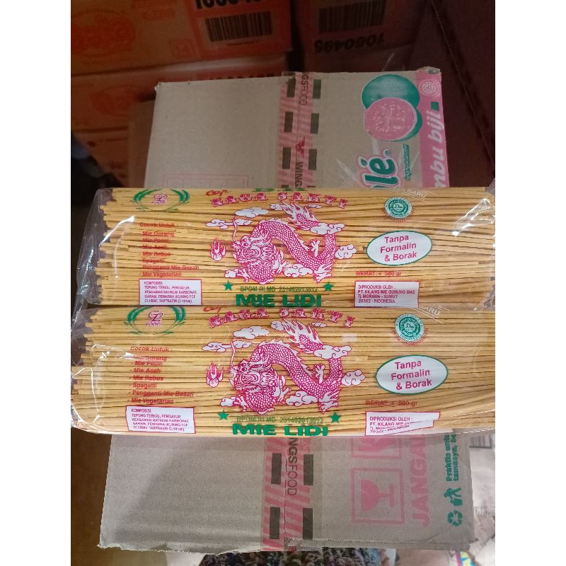 

Mie Lidi Kuning Cap Naga Sakti