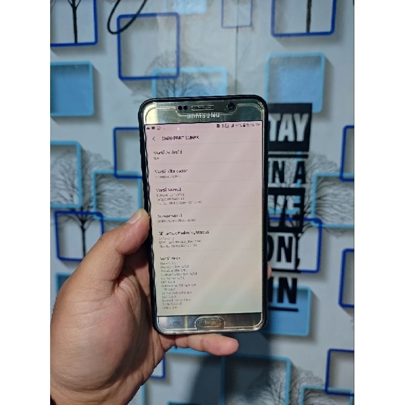 hp second hp murah samsung note 5 mulus terawat