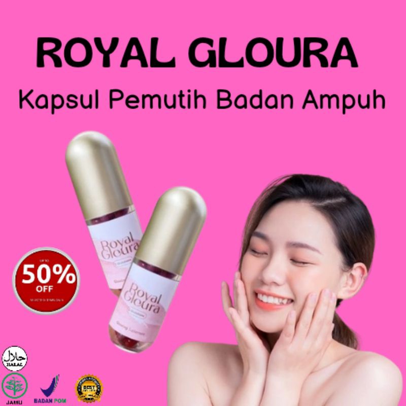 Royal Gloura Suplemen Pemutih Badan Bpom