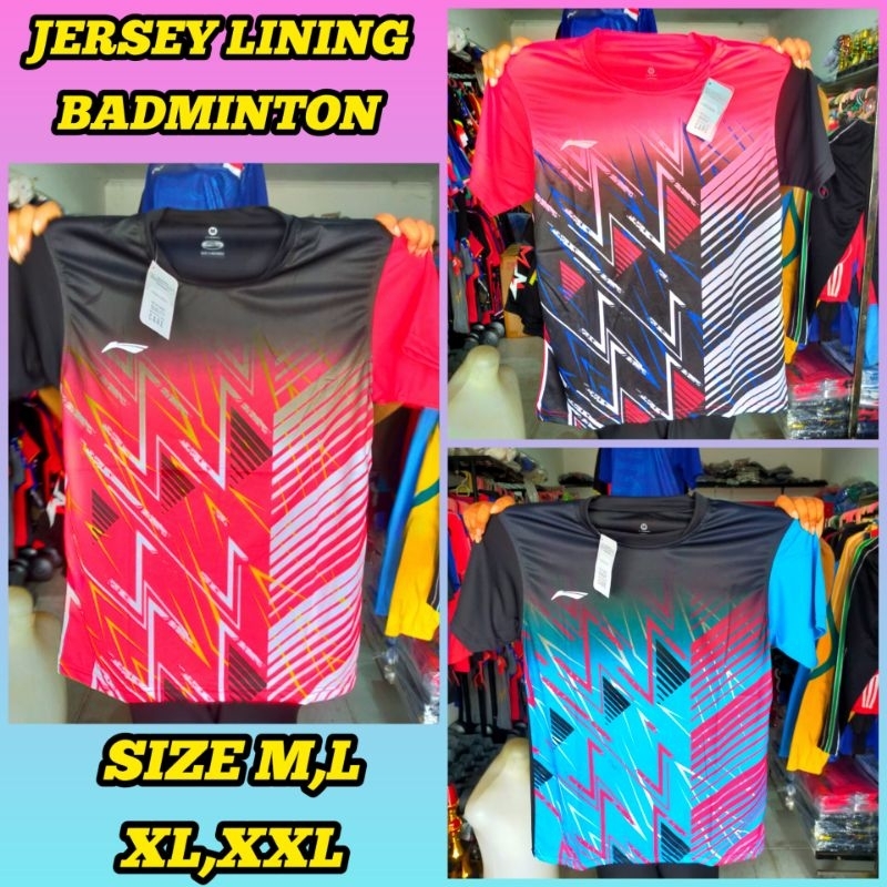 JERSEY KAOS BADMINTON LINING