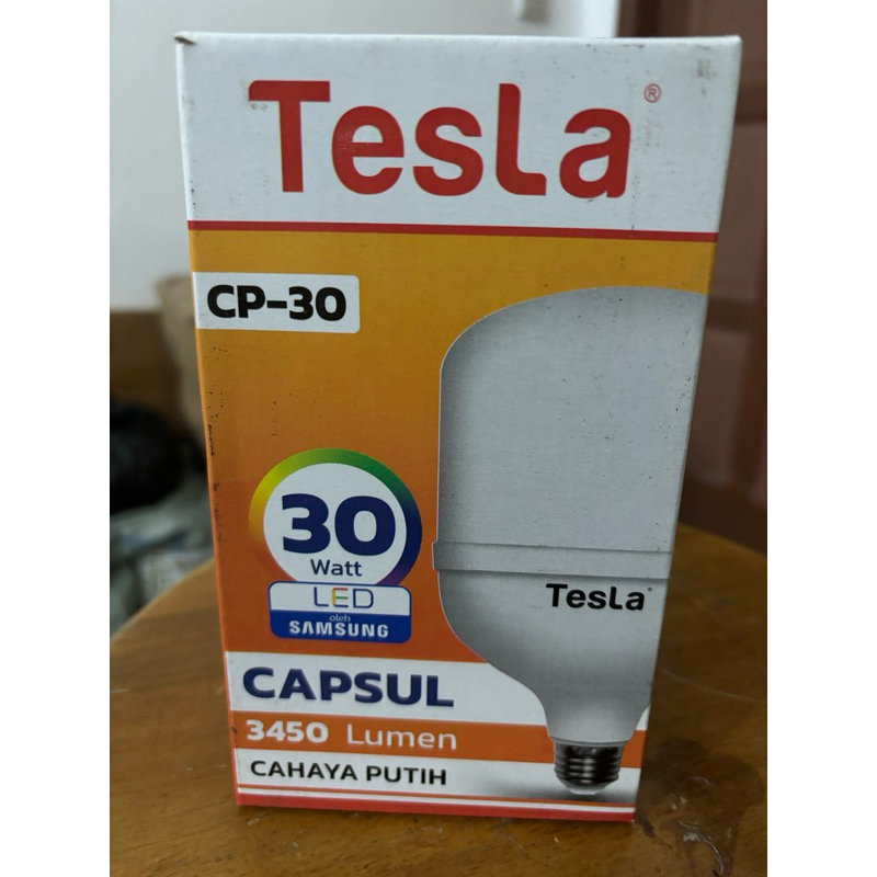 BOLA LAMPU TESLA 30 WATT BOLA LAMPU KAPSUL LED TESLA 30W