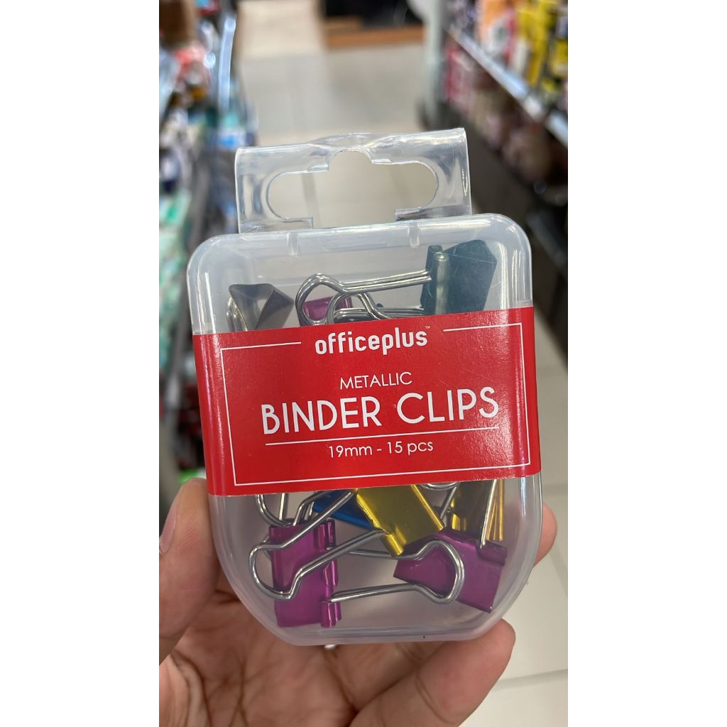 

Gramedia - OFFICE-P BINDERCLIP 19 METALIC COLOR OP-BC19MET