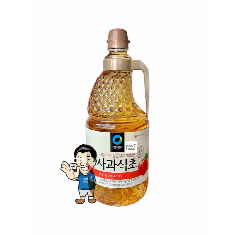 

Chung Jung One Daesang Apple Vinegar- Cuka Apel Korea 1800 ml