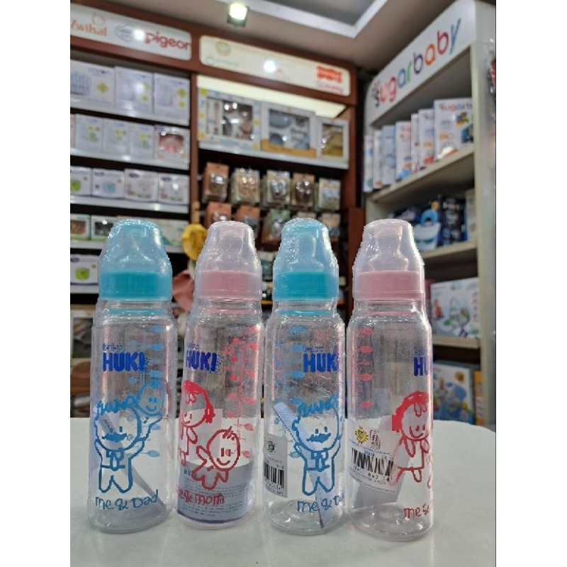 BOTOL SUSU BAYI HUKI UK 250ml/Botol susu bayi huki