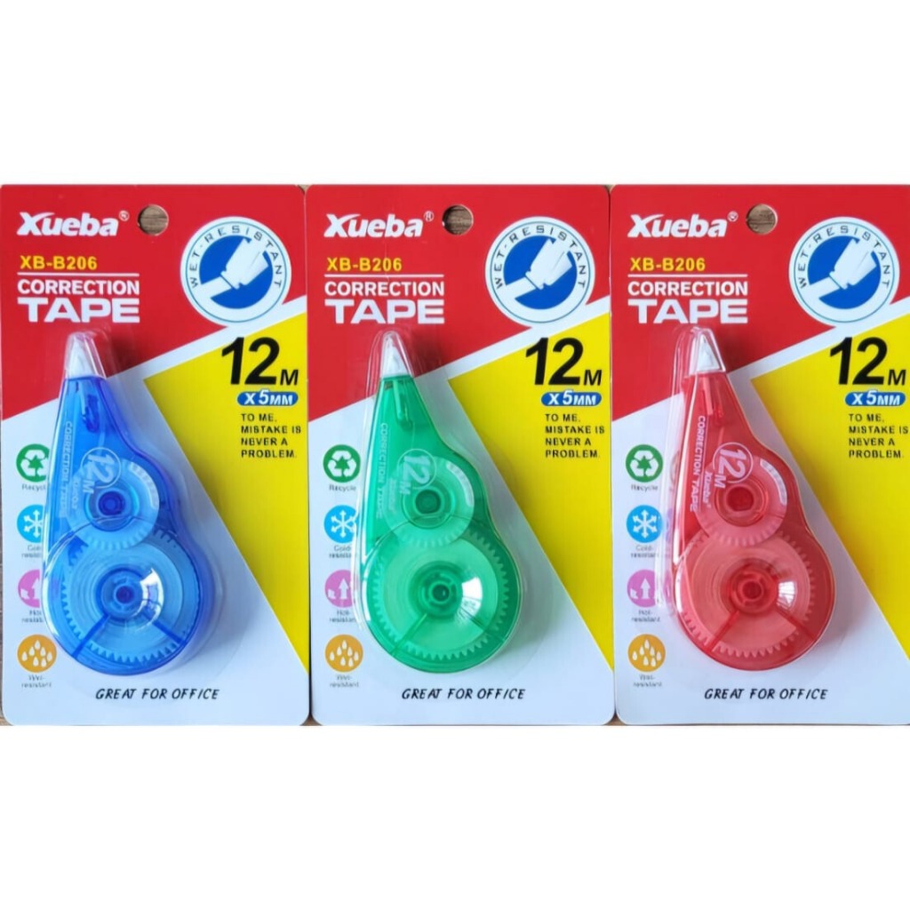 

Correction Tape Xueba 12m