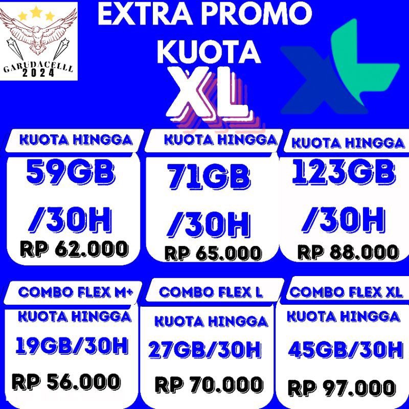 TERMURAH PAKET DATA XL