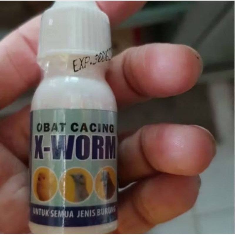 Obat dan Vitamin Burung Obat Cacing X- Worm