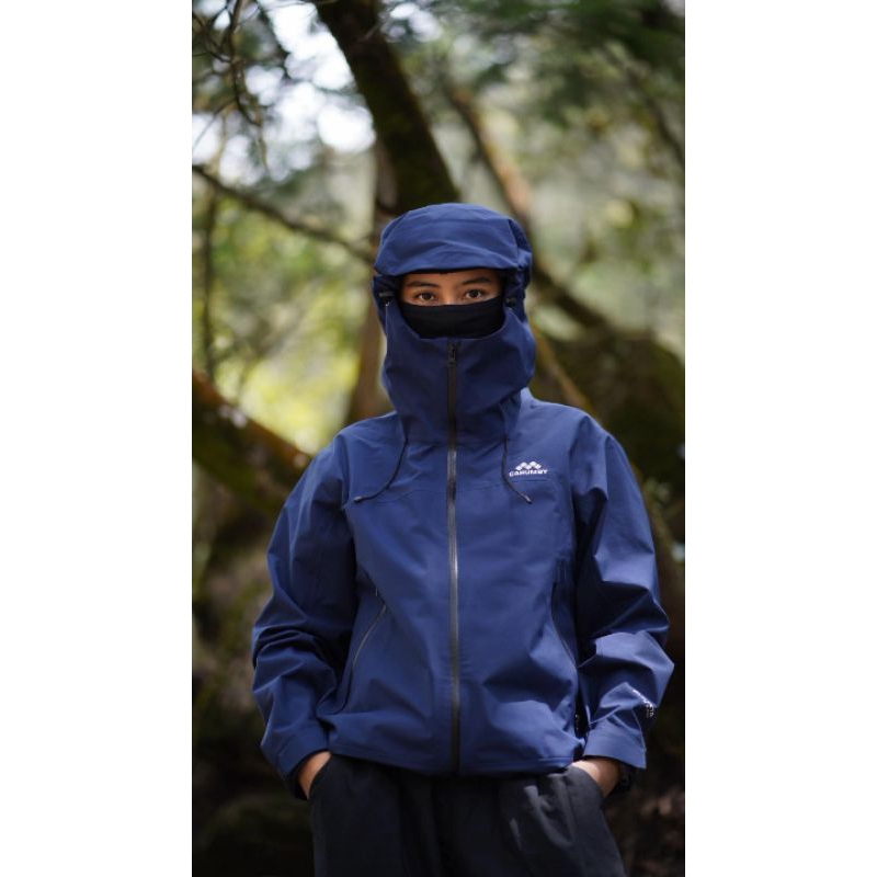 gorpcore style hardshell jacket carumby manta series 3layer waterproof windfroof