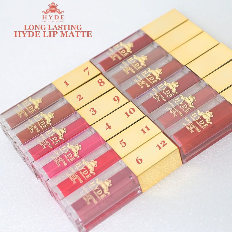LIPMATTE LIPSTIK HYDE BEAUTY SKINCARE 12 VARIAN