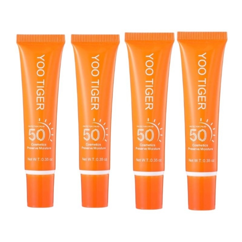 (4 PCS ) YOO TIGER Sun Block SPF 50 Sunblock Tahan Lama Yootiger PA++ SVMY Sun Screen Sunscreen Waja