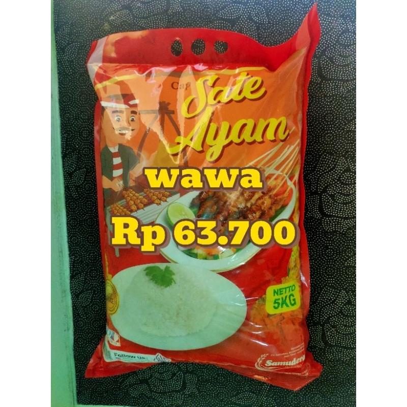 

beras cap sate ayam 5kg