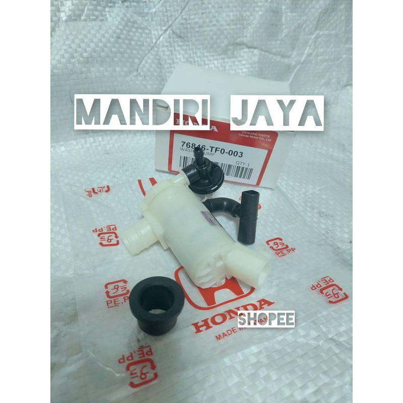 Washer pump dinamo semprotan air wiper Honda Jazz RS Ge8 Ori
