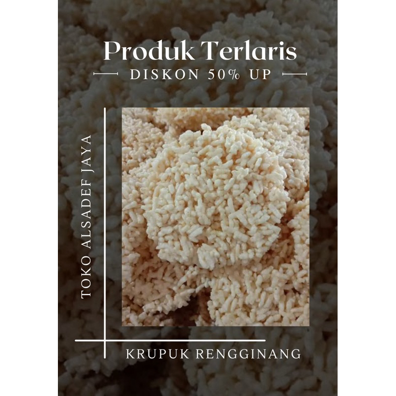 

KRUPUK RENGGINANG ISI 30 PCS | KERUPUK SINGKONG