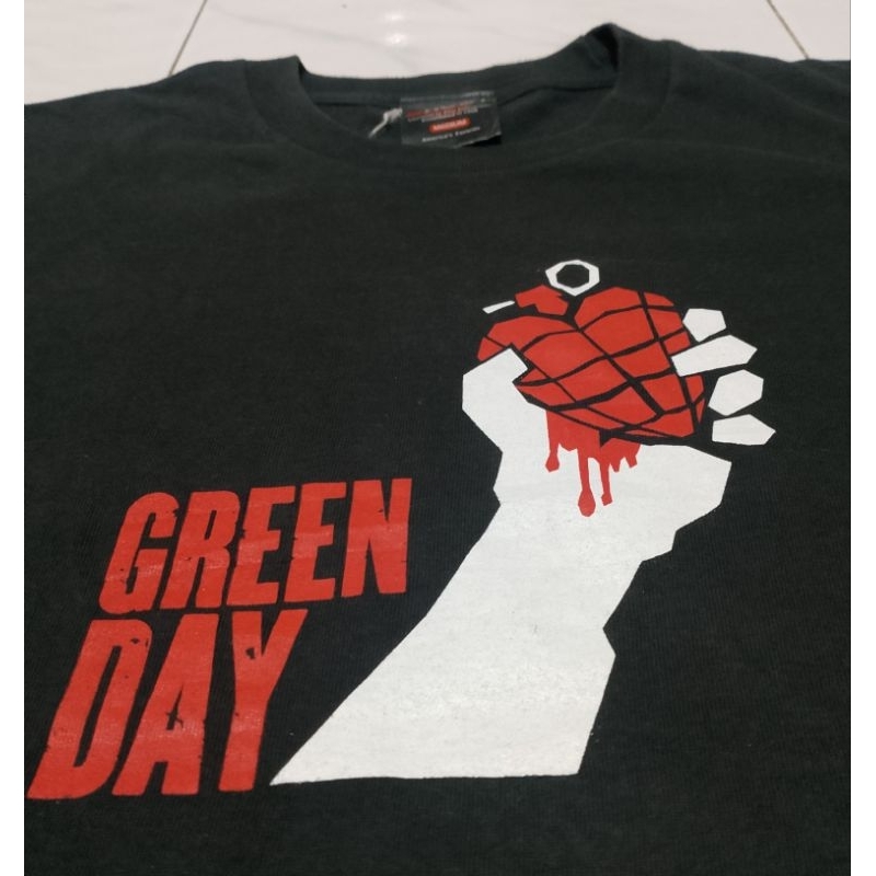 kaos band second green day