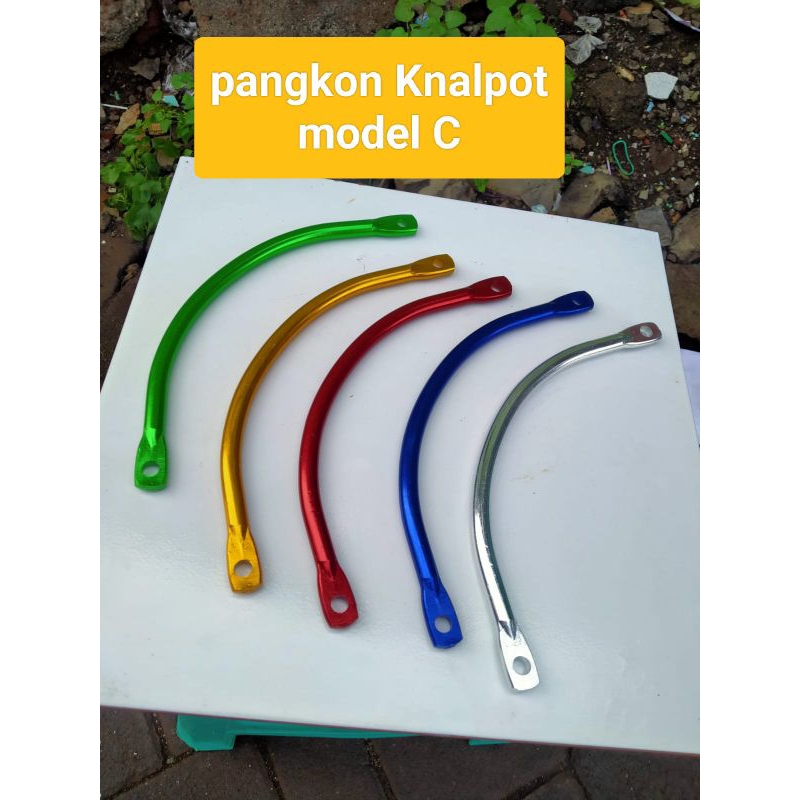 pangkon dudukan knalpot model C universal// pangkon knalpot atau C knalpot