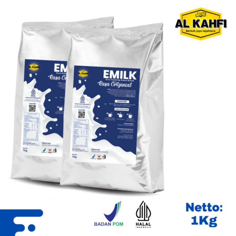 

EMILK SUSU KAMBING ETAWA BUBUK 1000 GRAM PRODUK HALAL DAN SUDAH TERDAFTAR BPOM
