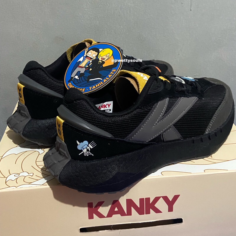 Kanky x Tahilalats x One Piece Story Kagayaku Sanji Size 39 - Black