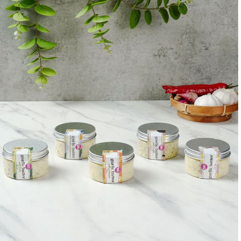 

100 gr Parmesan Garlic Butter Premium