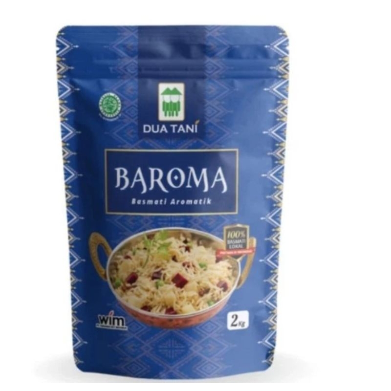 

dua tani beras baroma basmatic ber aroma 2kg