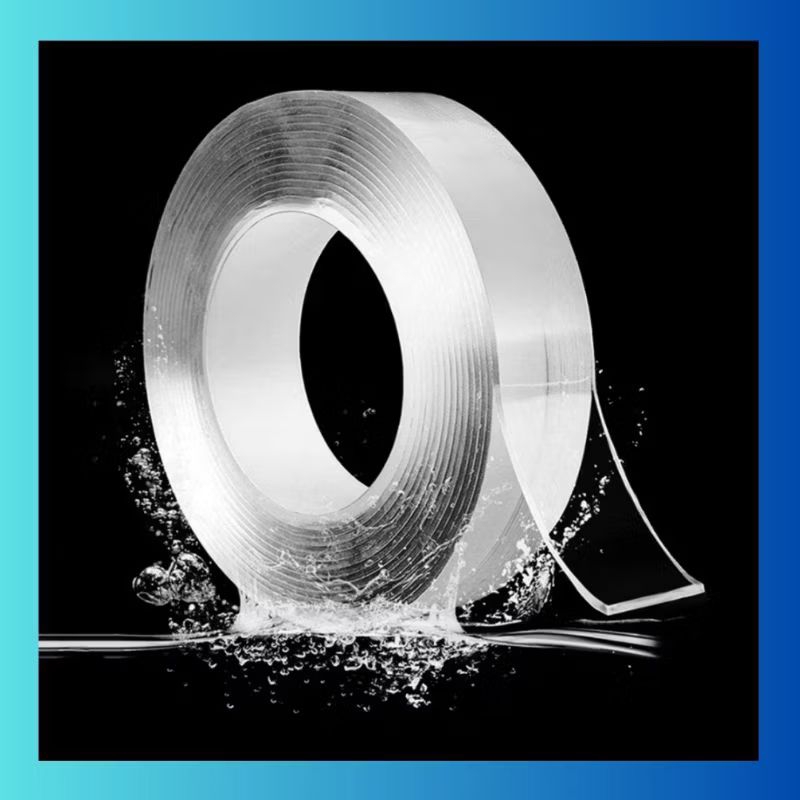 

DOUBLE TAPE ISOLASI NANO/ NANO DOUBLE TAPE / DOUBLE TAPE 1 METER / Lebar 3 cm