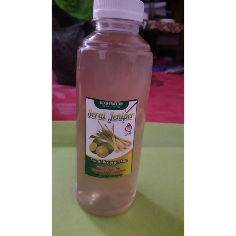 

Serai Jeniper 250 ml, 1 pcs isi 12 botol Rp. 60k (Bintang Madura Jaya)