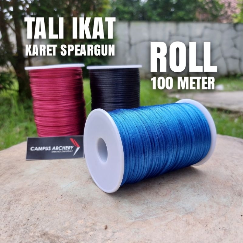 Tali Ikat Karet Speargun Roll 100 Meter